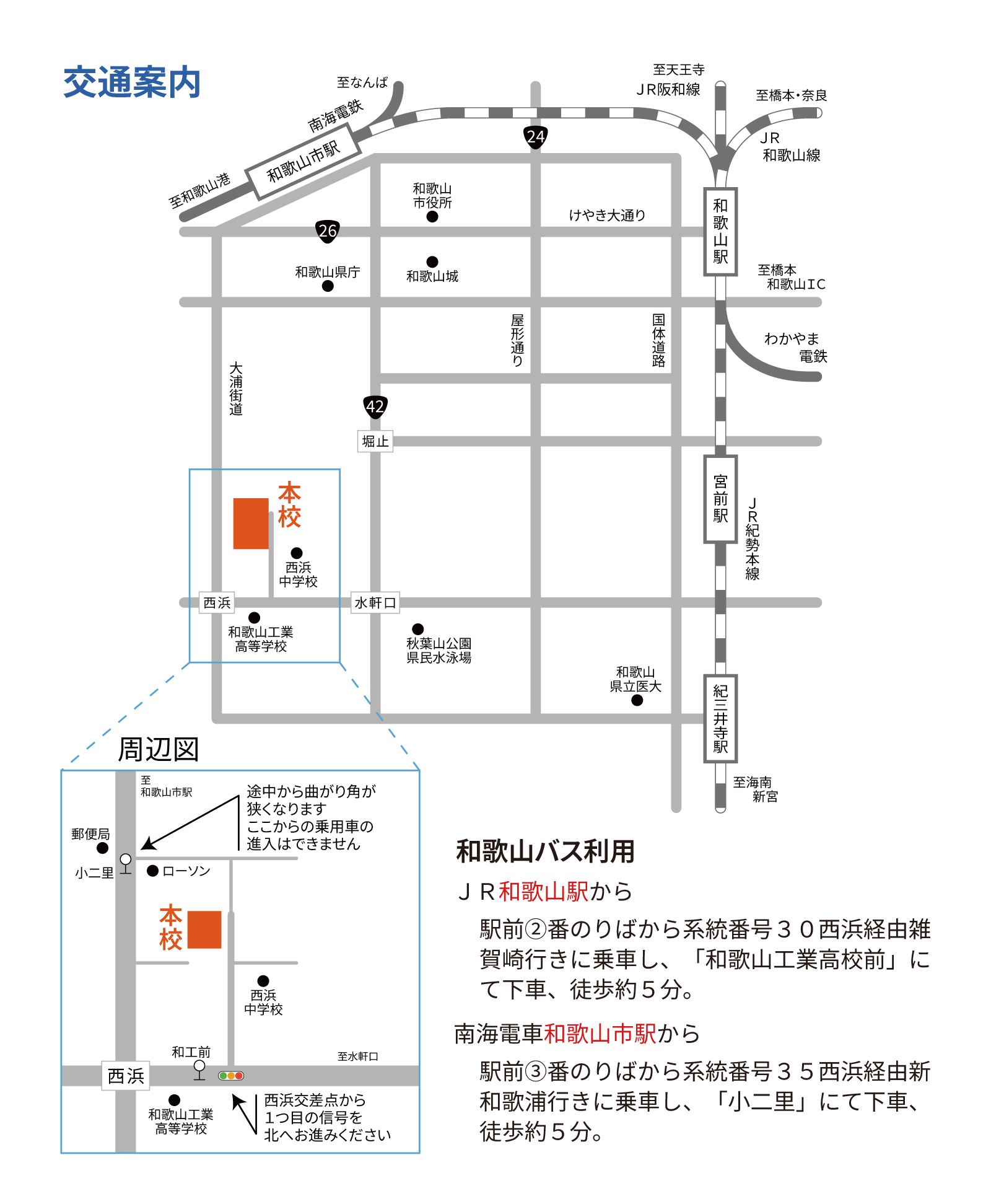 交通案内